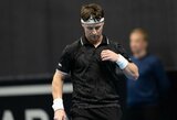 Lemiamu metu dvigubą klaidą padaręs R.Berankis netikėtai krito prieš penktojo šimtuko žaidėją