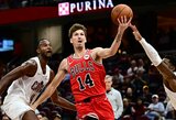 Galingą dėjimą atlikęs Matas Buzelis solidžiu žaidimu padėjo „Bulls“ iškovoti pergalę