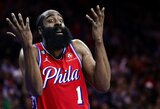 J.Hardenas po mainų keliasi į „Clippers“