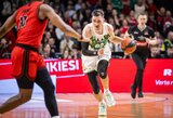 Lyderius ilsinęs „Žalgiris“ atsilaikė išvykoje prieš „Rytą“