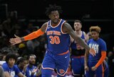 „Knicks“ į pergalę Vašingtone vedė karjeros rekordą pakartojęs J.Randle‘as