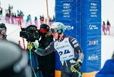 Pasaulio kalnų slidinėjimo čempionate A.Drukarovas neįveikė kvalifikacijos barjero