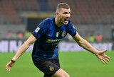 E.Džeko pelnytas 90-ąją minutę įvartis padovanojo „Inter“ pergalę prieš „Venezia“