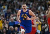 Jokičius užsitikrino sezono trigubo dublio vidurkį