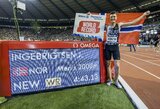 J.Ingebrigtsenas nestandartinėje distancijoje pagerino pasaulio rekordą, Sh.Jackson pasiekė vieną geriausių rezultatų istorijoje