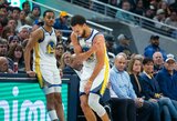 „Warriors“ be S.Curry versis dar mažiausiai dvi savaites