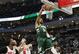 G.Antetokounmpo vedama „Bucks“ - Rytų konferencijos pusfinalyje