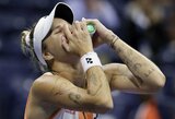 „Man plyšta širdis“: vos po 5 minutes trukusios treniruotės Vondroušova atsisakė žaisti prieš Sabalenką