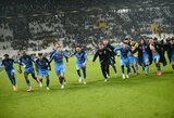 93-ią minutę pelnytas G.Raspadori įvartis padovanojo „Napoli“ pergalę prieš „Juventus“
