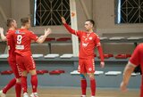 Netikėtumų neįvyko – į Futsal A lygos pusfinalį žengė favoritai