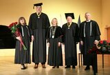 A.Saboniui ir V.Makūnui iškilmingai įteiktos LSU Garbės daktarų regalijos