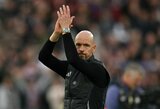 Oficialu: „Man Utd“ klubas atleido E.Ten Hagą