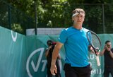 Persvarą antrajame sete išbarstęs R.Berankis Atlantoje liko be pergalių