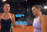 Sabalenkos elgesys įsiutino Kostiuk: „Kaip tai įmanoma?“
