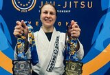 J.Stoliarenko tapo Europos braziliško džiu-džitsu čempione