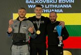 Edvinas Šalkovski iškovojo pasaulio kikbokso taurės auksą