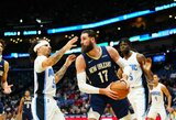 J.Valančiūnas NBA sužaidė vienas geriausių sezono rungtynių