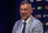 Eurolygos finalinį ketvertą pasitinkantis Šarūnas Jasikevičius: „Tikiuosi, kad daug kas bus kitaip nei Berlyne“