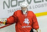 Nikita Kuzminovas Ispanijoje atrėmė 74 varžovų smūgius