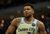 Giannis Antetokounmpo „Bucks“ komandos prašė jį iškeisti