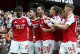„Arsenal“ triuškinama pergale apkartino Postecoglou debiutą prie „Nottingham“ trenerio posto