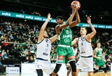 „Žalgiris“ nelengvose rungtynėse palaužė prieniškius