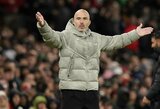 Maresca bijo, jog nei vienai komandai gali nepavykti „Premier“ lygoje sustabdyti „Liverpool“