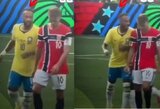 Pasaulio čempionate – šlykštus Neymaro veiksmas prieš Odegaardą
