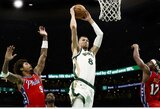 „Celtics“ sutriuškino varžovus, K.Porzingis – vienas lyderių