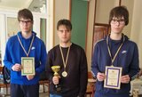 Lietuvos braziliškų šaškių čempionai – Rokas Banevičius ir Vakarė Sabaliauskaitė