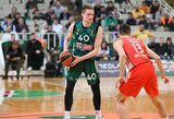 „Panathinaikos“ pergalingai pradėjo Graikijos lygos ketvirtfinalį