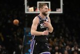 D.Sabonis užfiksavo istorinį NBA trigubą dublį