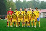 Lietuvos U-16 futbolo rinktinė panaikino 3 įvarčių deficitą prieš Moldovos komandą