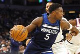 A.Edwardso tritaškiai nutraukė „Timberwolves“ nesėkmių seriją