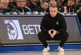 „Raptors“ treneris prieš atkrintamąsias: „Mes nežaidžiame Europoje, niekas nemėtys į mus butelių“