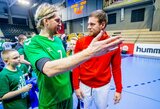 Serbai sustabdė rungtynes dėl Lietuvos rankinio legendų: tai, kas vyko toliau, pribloškė Alšauską