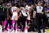 NBA dėl „Heat“ ir „Pelicans“ konflikto suspendavo 5 žaidėjus