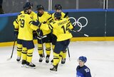 Grubi vartininko klaida ir šeimininkų atkaklumas privertė Švedijos žvaigždes paprakaituoti
