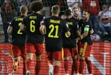 Tautų lyga: Belgijos rinktinė nušlavė lenkus, Nyderlandų rinktinė 94-ąją minutę išplėšė pergalę prieš Velsą