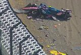 Šiurpi avarija lekiant 331 km/val. greičiu paženklino „Formulės 1“ etapo Japonijoje pradžią