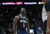 „Pelicans“ reguliariajame sezone gali nebesulaukti Z.Williamsono