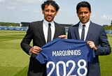 Dešimtmetį PSG klube rungtyniaujantis Marquinhos dar kartą pratęsė kontraktą
