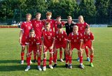 Lietuvos U-15 rinktinė rezultatyvia pergale startavo UEFA „Development“ turnyre