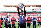 „Crystal Palace“ strategas džiaugėsi galėdamas suteikti sirgaliams „akimirką visam gyvenimui“, Guardiola atsisakė įvertinti ginčytiną momentą