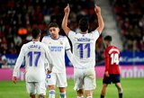 K.Benzema nerealizavo dviejų 11 m baudinių, tačiau „Real“ nugalėjo „Osasuna“