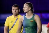 Europos jaunimo imtynių čempionatas: K.Kešanidi kovos dėl bronzos, K.Gaučaitė sutriuškino latvę