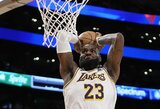 „Lakers“ nutraukė net 11 pralaimėjimų seriją prieš „Nuggets“ ir pratęsė Vakarų konferencijos ketvirtfinalio seriją