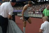 Duplantis privertė sunerimti gerbėjus: netikėtai baigė pasirodymą „Deimantinėje lygoje“