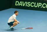 R.Berankis apie svarbią akimirką trečiame sete: „Negaliu taip žaisti tokiu momentu“