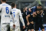 „Inter“ klubas po pratęsimo žengė į Italijos futbolo taurės ketvirtfinalį 